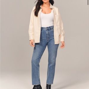 Curve Love Ultra High Rise Ankle Straight Medium 29 Short 8S